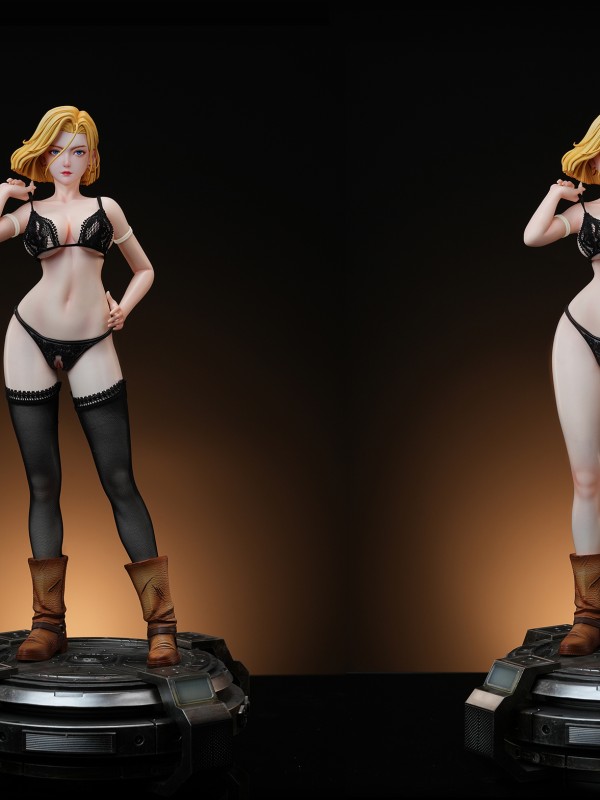 MUK Studio Dragon Ball Android 18 Femme Fatale Hot Sexy 1/4 Statue